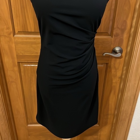 Like New Theory Black Wool Dress Size 2 - Picture 3 of 6